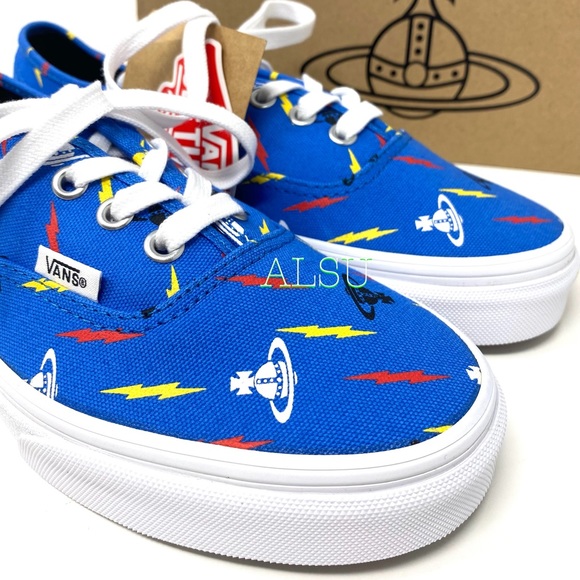 VANS Authentic Viv Navy Canvas Women’s Sneakers - Picture 10 of 12